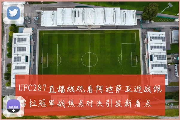 UFC287直播线观看阿迪萨亚迎战佩雷拉冠军战焦点对决引发新看点