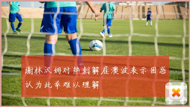 谢林汉姆对热刺解雇澳波表示困惑认为此举难以理解