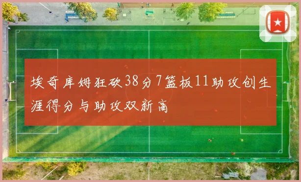 埃奇库姆狂砍38分7篮板11助攻创生涯得分与助攻双新高
